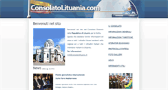 Desktop Screenshot of consolatolituania.com