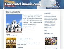 Tablet Screenshot of consolatolituania.com